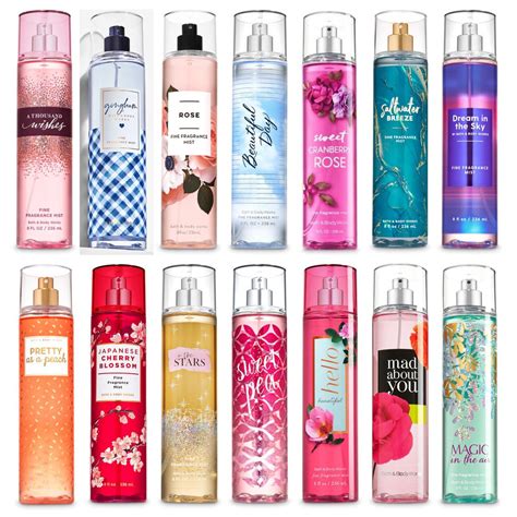 best fragrance mist from bath and body works|bath and body works ranking.